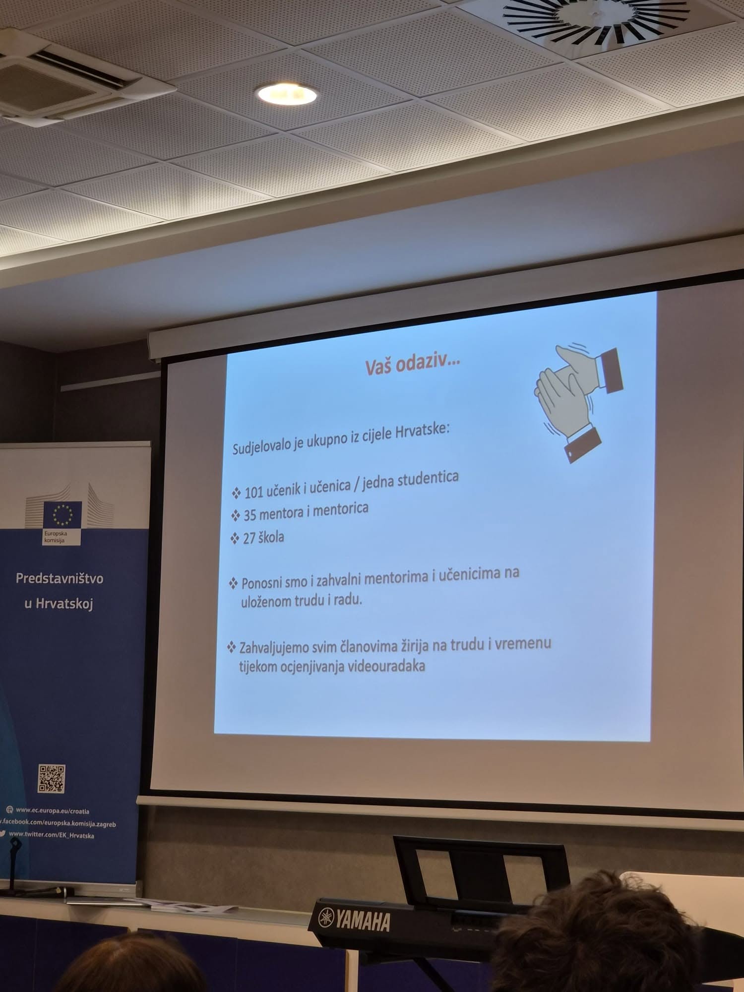 Trenutak s dodjele nagrada