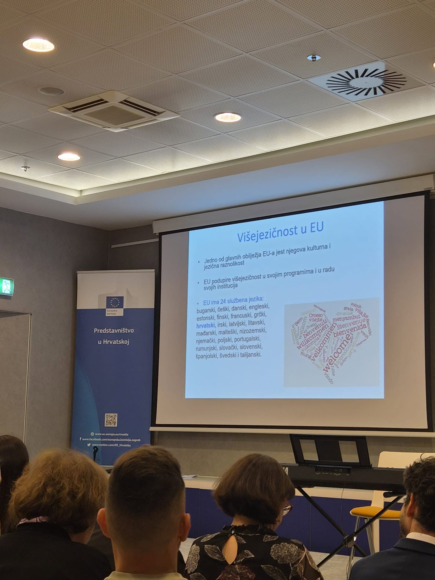 Detalj sa svečanosti povodom Dana Europe